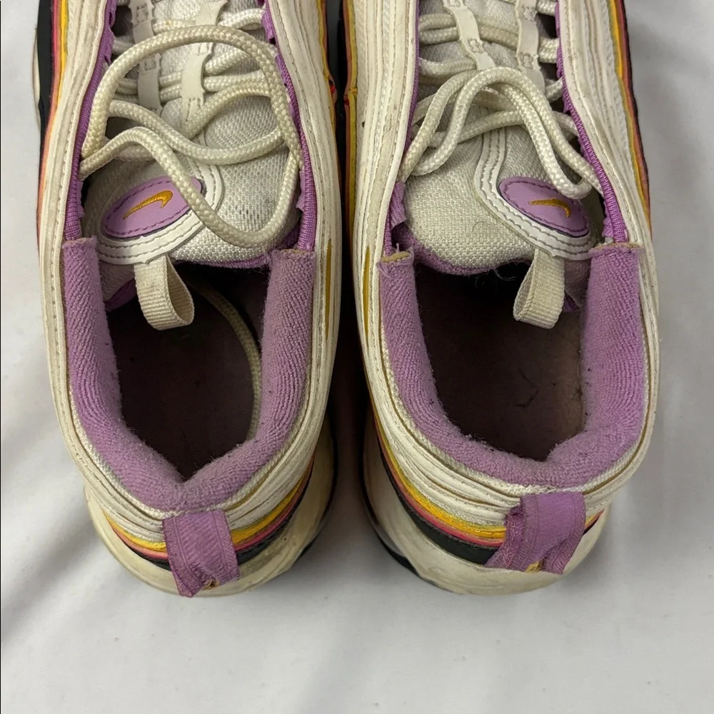 NIKE Air Max 97 (GS) Dawn & Dusk White Multi Girls 5.5Y